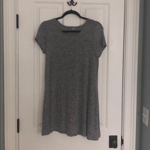 Grey T-shirt dress